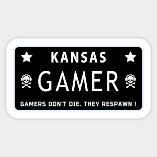 Kansas Gamer Sticker